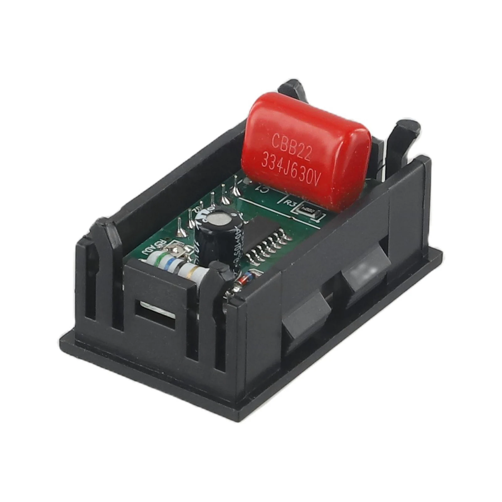 1PC AC70V-500V voltmetro digitale a LED a 2 linee misuratore di tensione 0.56 pollici LED Digital Volt strumento strumento Display rosso blu verde