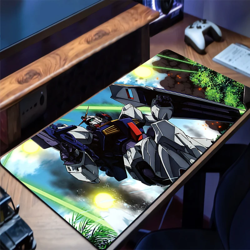 

Mousepad Mechanical Warrior Gundam Mk II Gaming Mouse Pad Rubber Desk Mat Xxl Keyboard Pad Extended Pad Non Slip Desk Mouse Mat