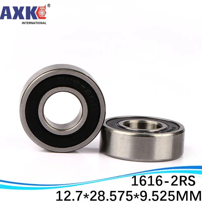 

10pcs free shipping High quality inch bearings 1616 1616RS 1616-2RS 1/2"x1 1/8"x3/8" inch 12.7*28.575*9.525 mm