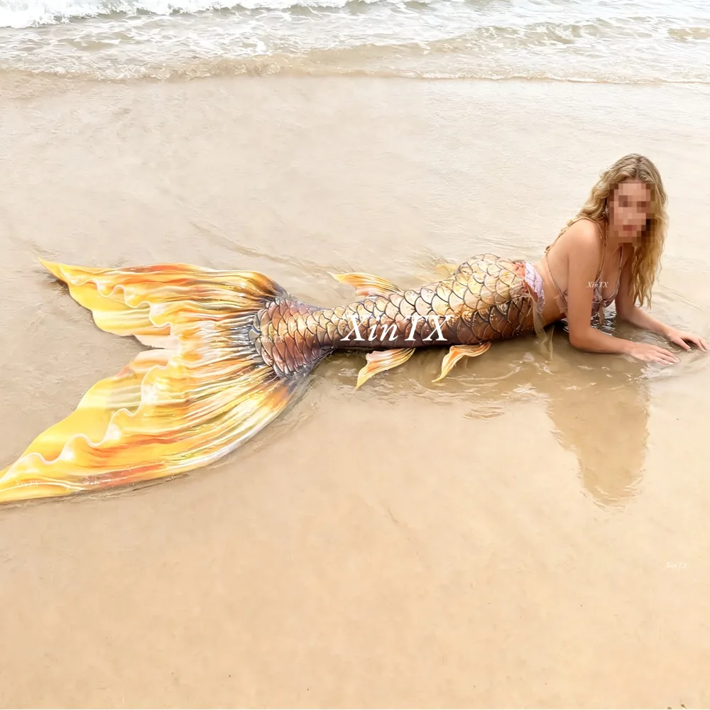 

Professionally made mermaid tails, mermaid costume for adult women, swimwear for swimming and aquarium performance, cosplay.