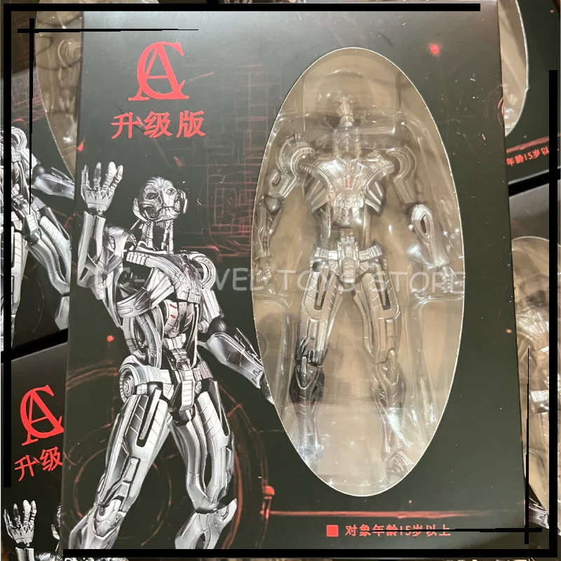 Nieuwe versie op voorraad AC Factory Ultron AC Toys Ultron Action Figures Kaiyodo Amazing Yamaguchi Avengers Ko Model Gift Toys