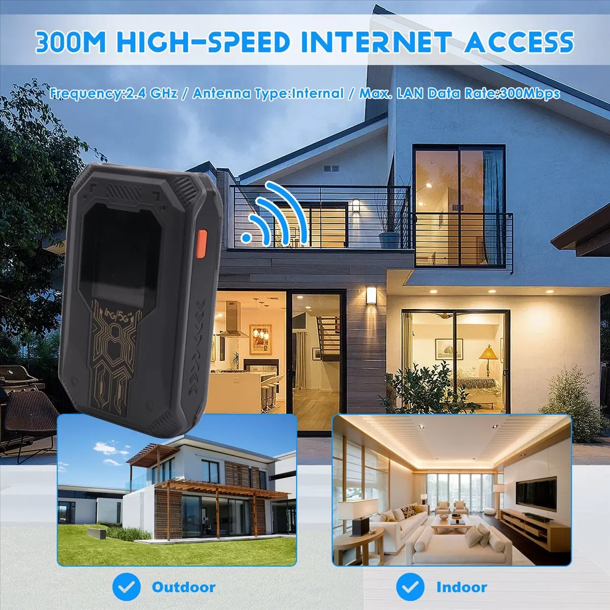 T1600C-300Mbps Pocket Wi-Fi Router 4G 5G Wireless Routers Portable 4G LTE WiFi Modem with SIM Card Slot Asian Version HOT
