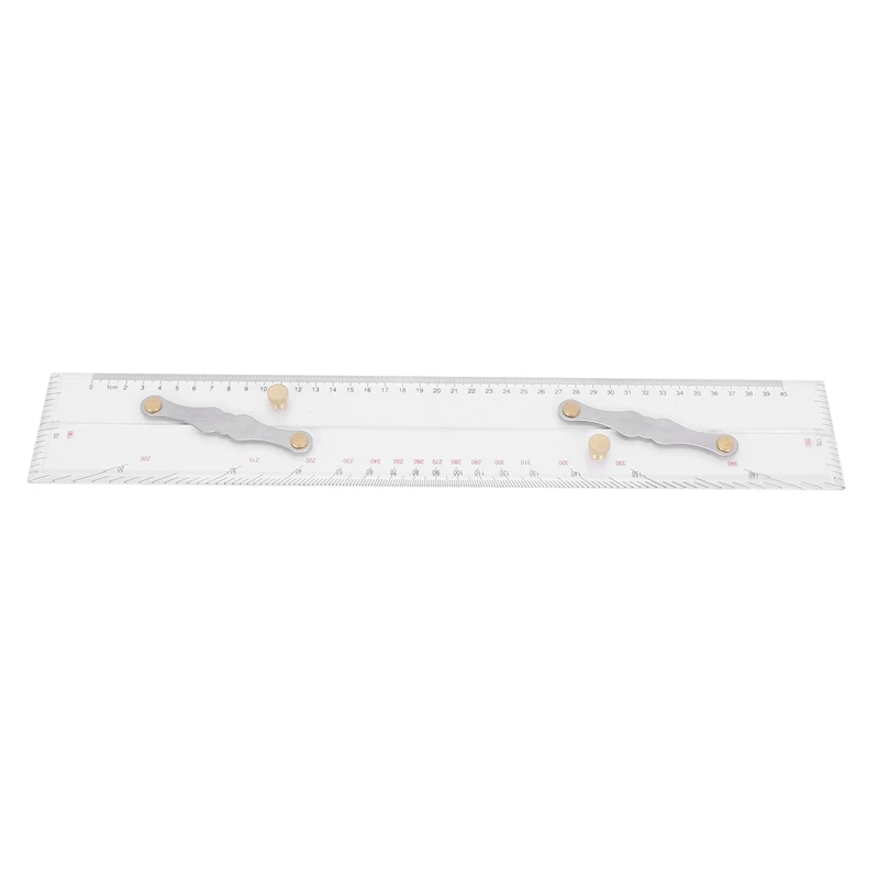 10X Marine Ruler Parallel Ruler Nautical Charts Parallel Ruler Mapping Points To Pull Parallel Ruler 450MM