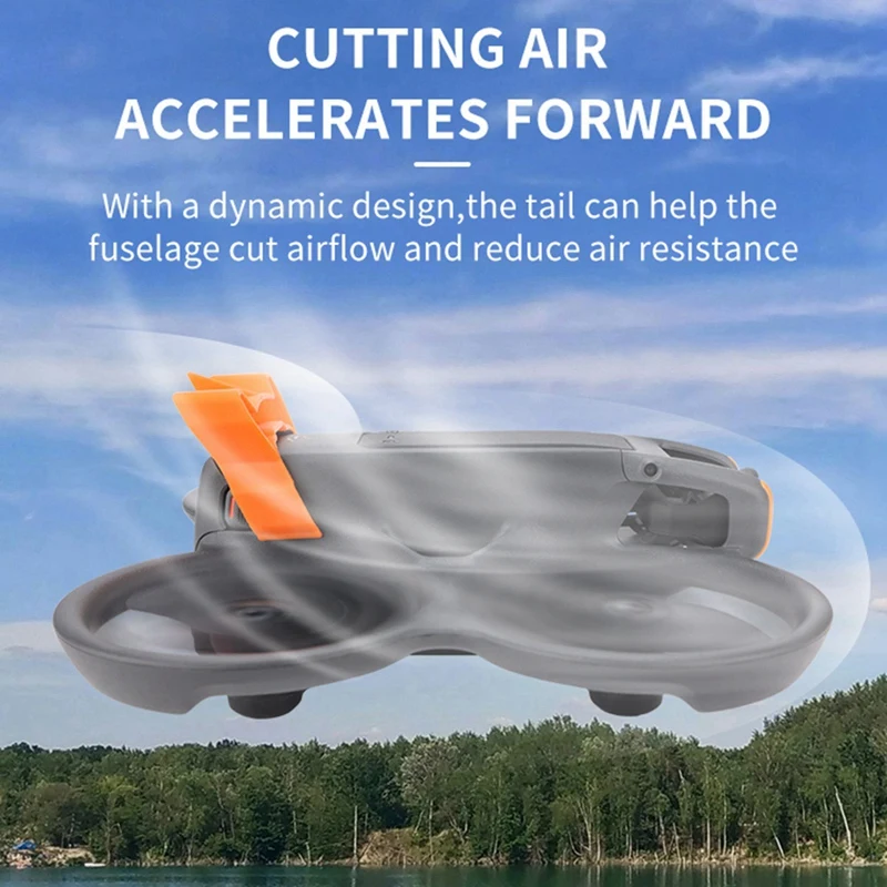 สําหรับ DJI AVATA 2 Flight Tail เพื่อลดการไหลของอากาศลากสําหรับ DJI AVATA 2 Tail อุปกรณ์เสริมการสนับสนุนคงที่