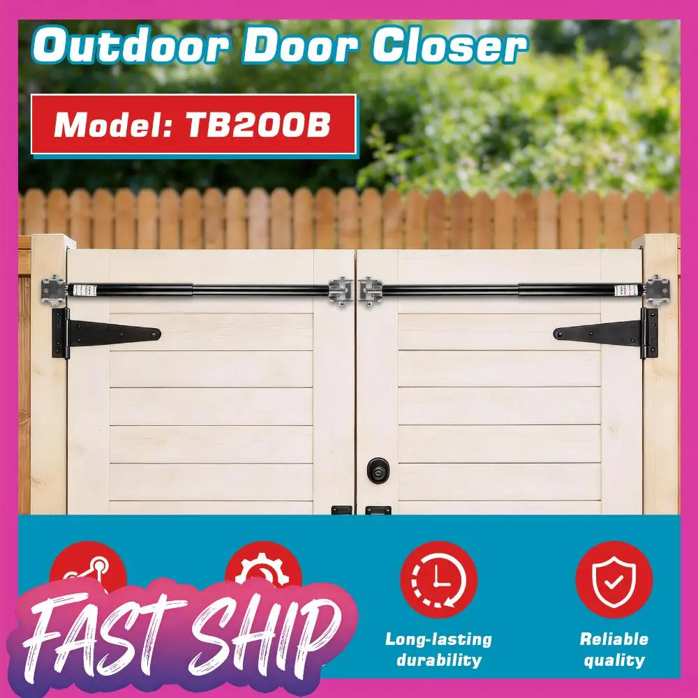 

Комплект из 6 гидравлических ограничителей для дверей TB200B, усилие 60-140 фунтов, для ворот шириной 40-64 дюйма