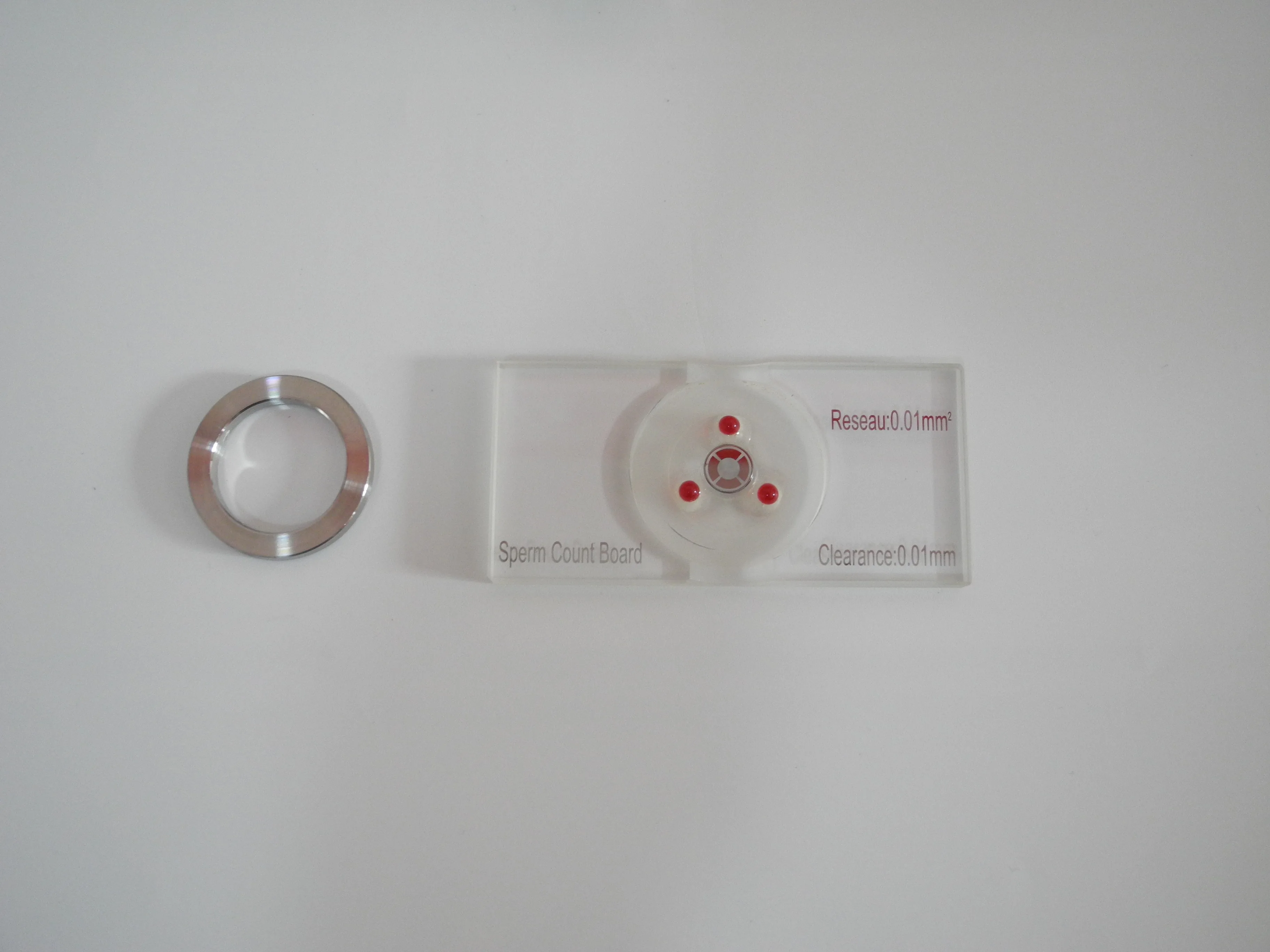 

High Quality Red Ruby Sperm Counting Plate With Grid