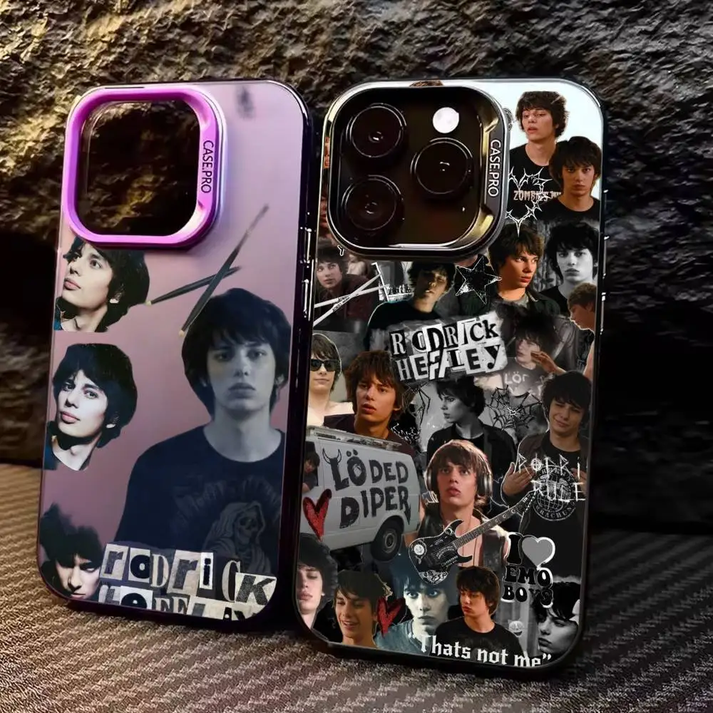 

R-Rodrick H-Heffley Devon Bostick Phone Case For iPhone17,16,15,14,13,12,11 Plus,Pro Max Colored Silver Plated Inside Cover