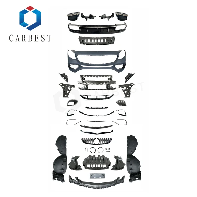 CARBEST Factory Price W217 2015-2019 S Class Upgrade Body kit For Mercedes-Benz To S63 AM G