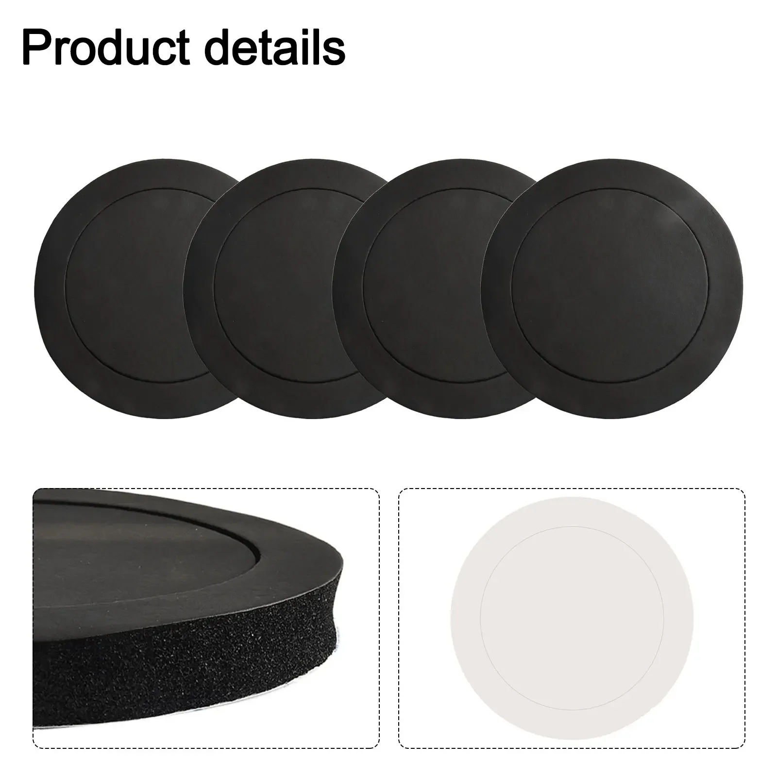 

Audio Quality Rings Car Speaker Soundproof Rings Easy Installation Long-lasting Performance Perfect Fit Car Audio Installation