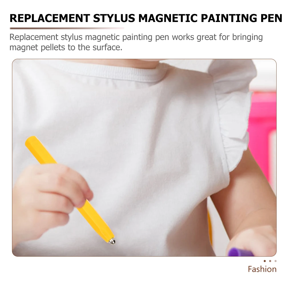 

4 Pcs Drawing Pen Magnetic Board Replacement Pens for Accessories Yellow Stylus Child