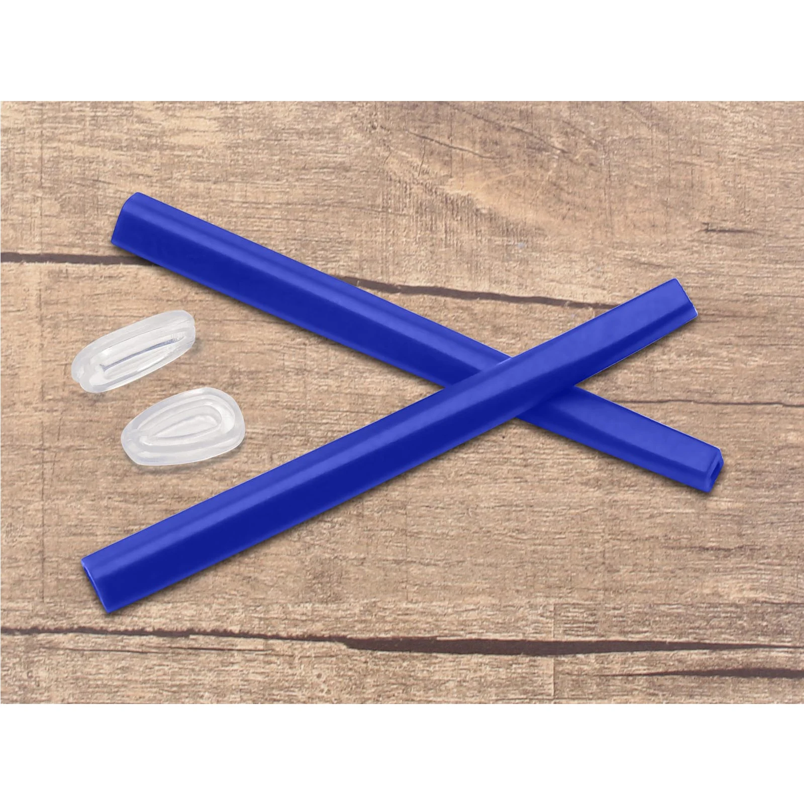 

Aaaxopticflow Replacement Ear Socks & White Nose Pads for Oakley Deviation OO4061 Frame Varieties