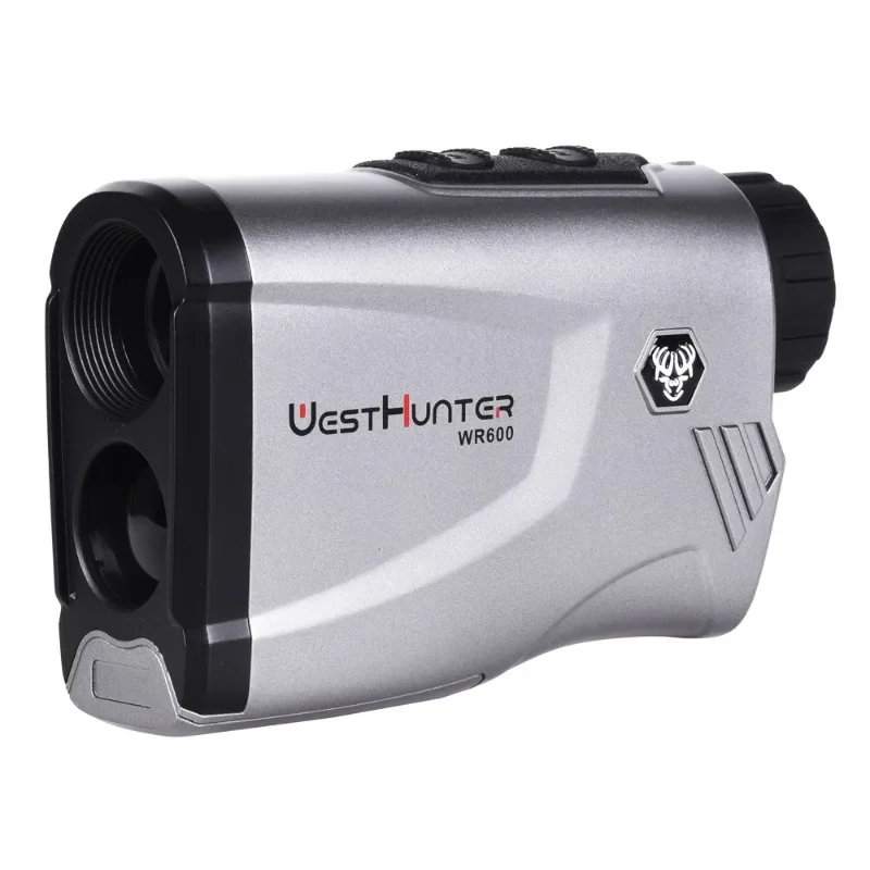 WESTHUNTER WR600 6x Laser Rangefinder 600m Distance Meter Monocular Telescope Height Angle Measuring for Hunting