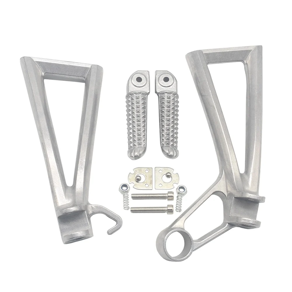 

Motorcycle Rear Foot pegs Foot Rests Footrests Bracket Set For YAMAHA YZF R6 2003-2005 R6S 2003-2008 YZF-R6 YZF-R6S