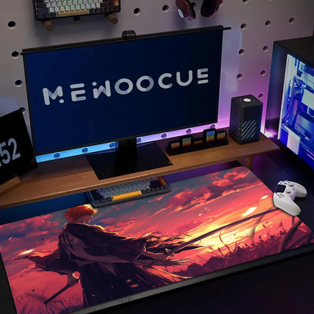 1pc BLEACH Floor Mat Mouse Mat Desk Mat With Pad Gaming Accessories Prime Gaming XXL Keyboard Pad Padding Mat