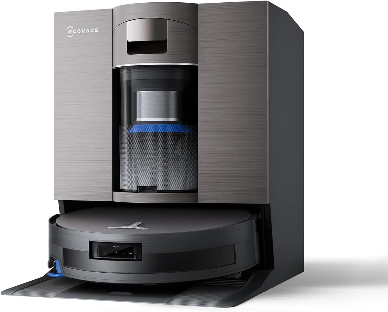 

Робот-пылесос ECOVACS DEEBOT X11, мощная зарядка, ролик OZMO, швабра для сушки горячим воздухом, 24800Pa, без мешка, обнаружение грязи, подметание