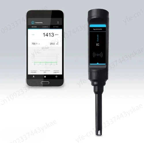 Wireless Bluetooth Conductivity TDS Salinity Resistivity  Ash Meter Tester Analyzer Android phone tablet