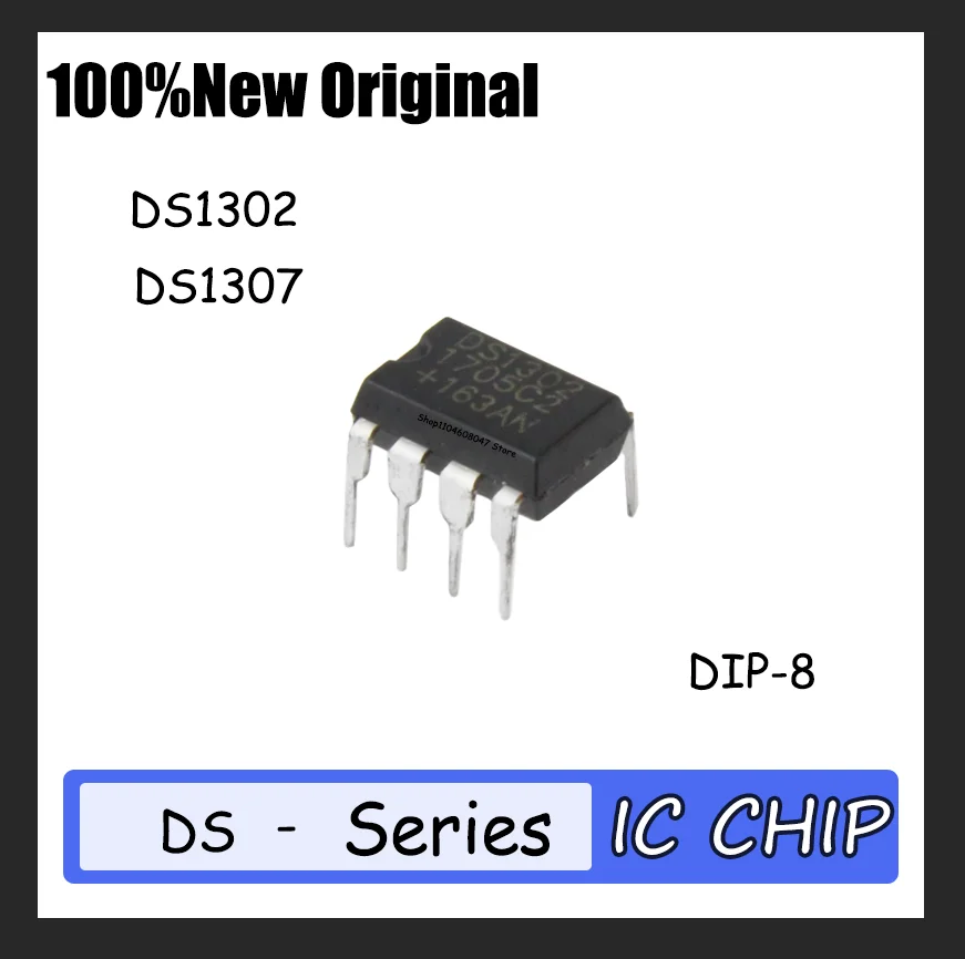 

10PCS Brand new DS1302 DS1307 DIP-8 Quality assurance