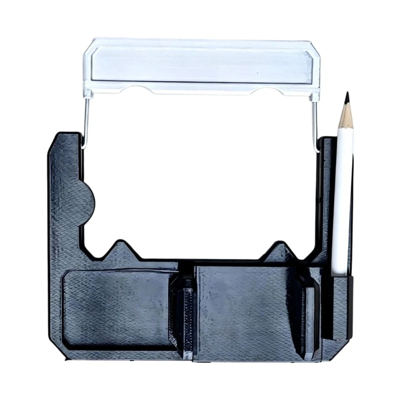 Clip On Golf Cart Phone Holder for Steering Wheel, Matte Black PLAs Organizers X7JD