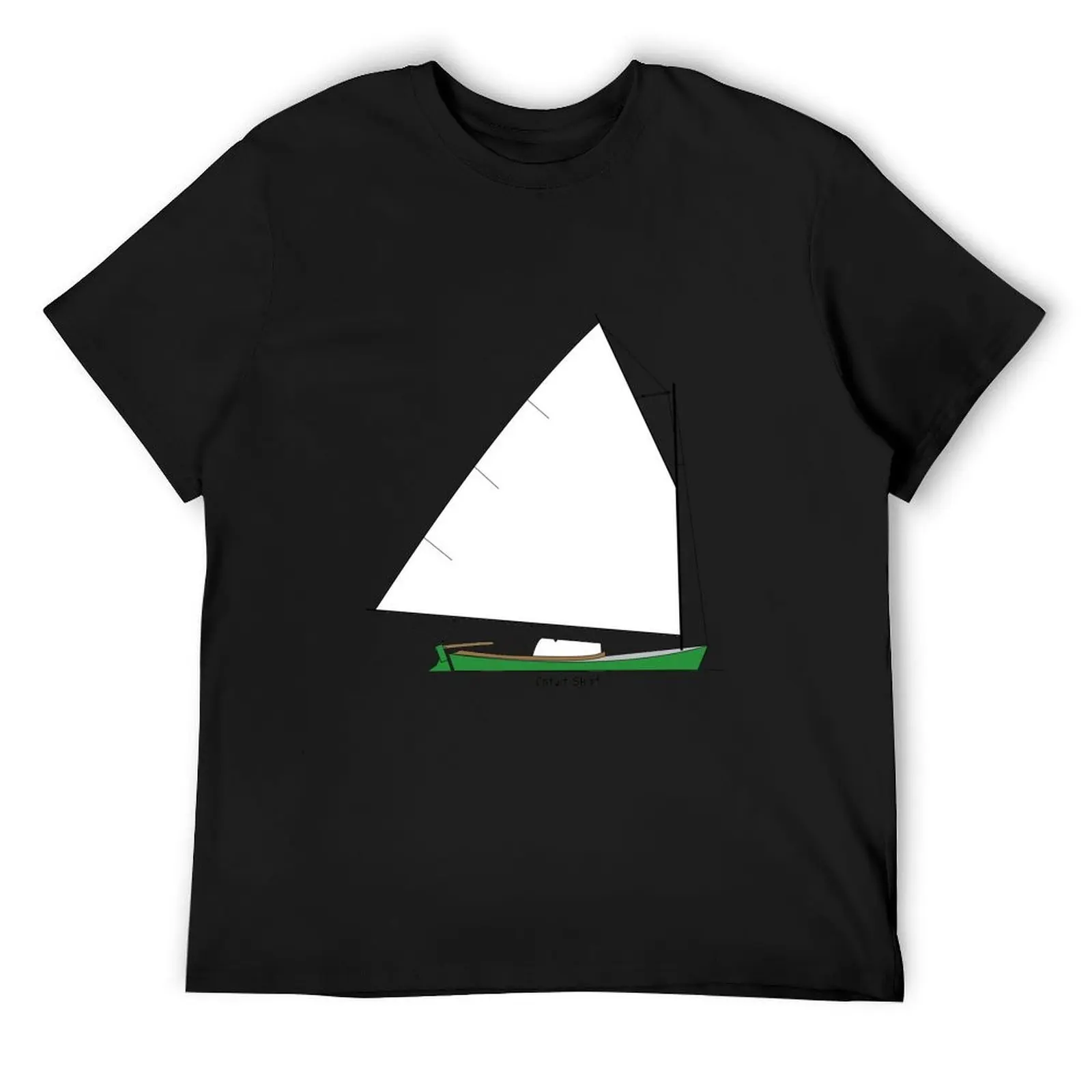 

Cotuit Skiff T-Shirt heavyweights shirts graphic tee Luxury man black t shirts for men