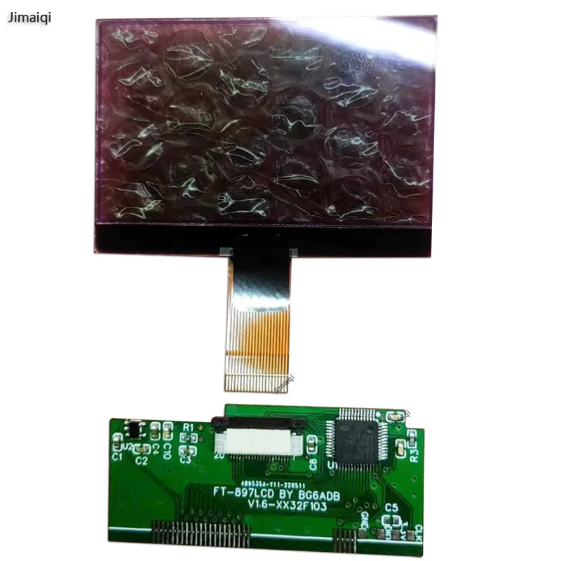 LCD Display YAESU FT-897 Ft-897D Replacement Part 'Zebra Stripes' issue Please Check The Product Details Before Purchasing