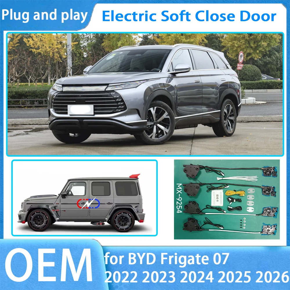 

for BYD Frigate 07 2022-2025 OEM Car Soft Close Door System Automatic Electric Auto Pull Power Latch Power Closing