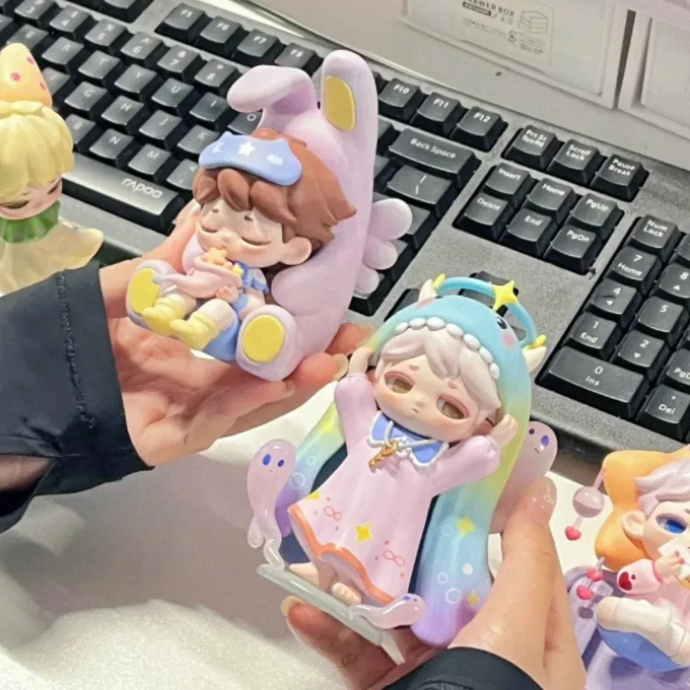 Mann STORY – boîte aveugle série The Imaginative Me, modèles de poupées de dessin animé, jouets, ornements de bureau, cadeaux d'anniversaire