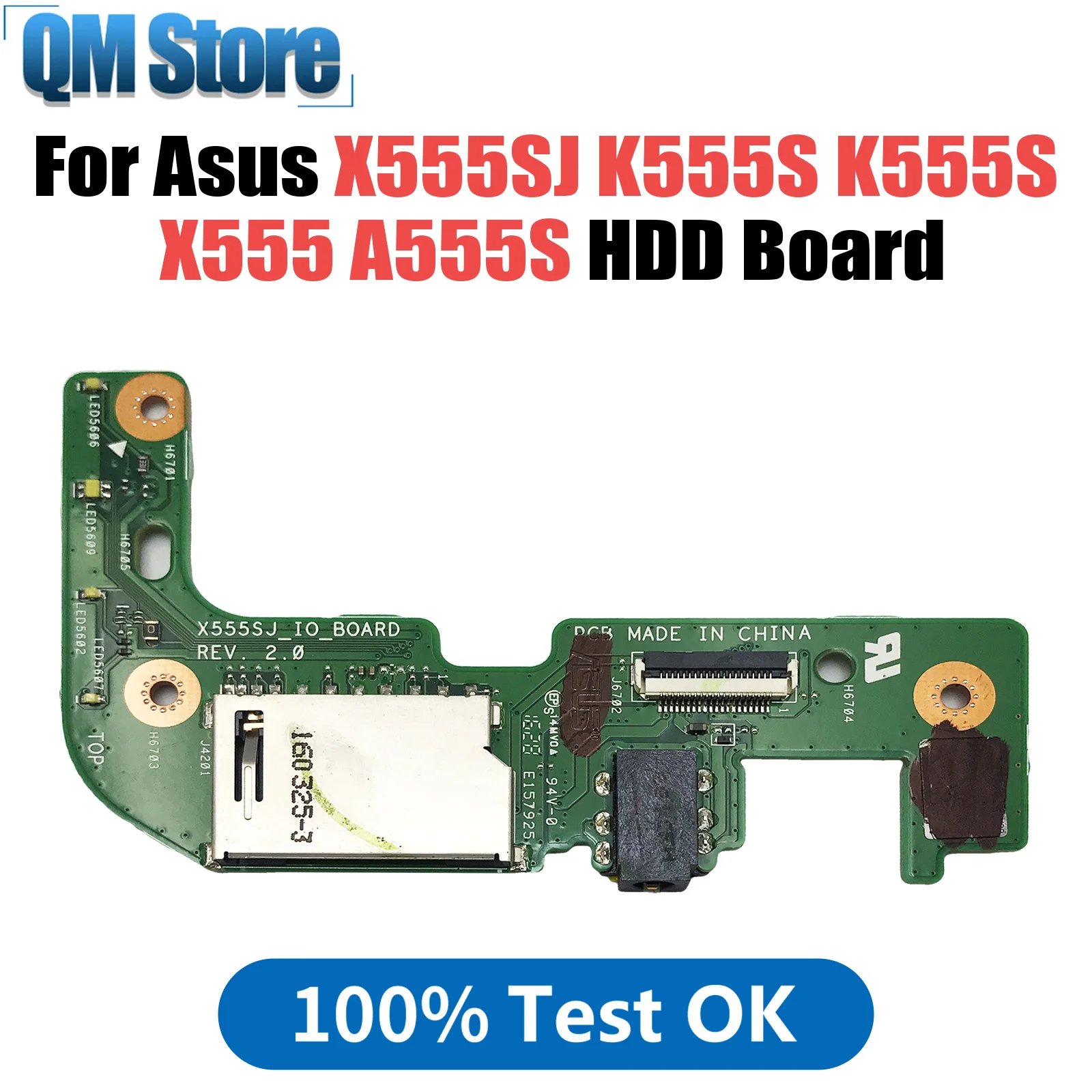 Original X555SJ For Asus X555SJ HDD board K555S K555S X555 A555S Perfect Work 100% Tested