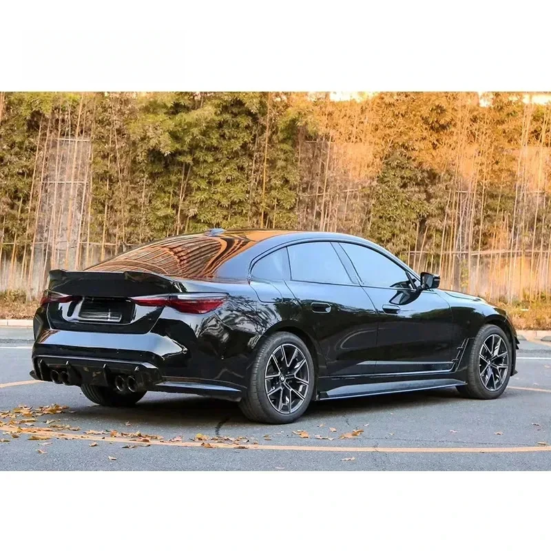 M4 Style High-Peormance Body Kit for 4-Door Sedan, Front & Rear Bumper Conversion Accessories