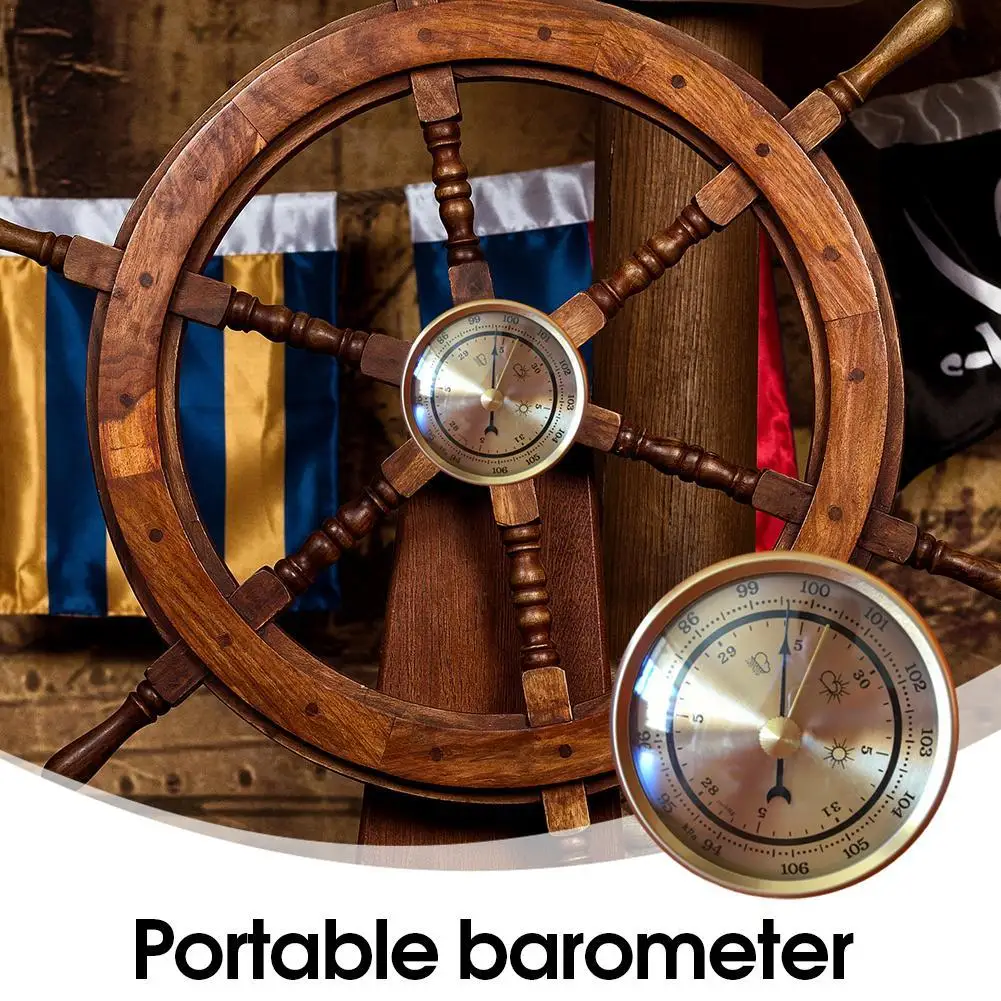 

1pcs High Quality Precision Aneroid 3in1 Barometer With Thermometer and Hygrometer Humidity Tester Meter Outdoor Fishing Tool