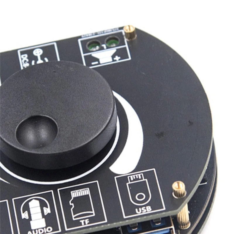 

ABUO-DC 8-24V 30W X 2 HIFI Stereo Digital Power Amplifie Board Forbluetooth 5.0 Channel Class D Speaker AUX 12V 24V Audio AMP Mo