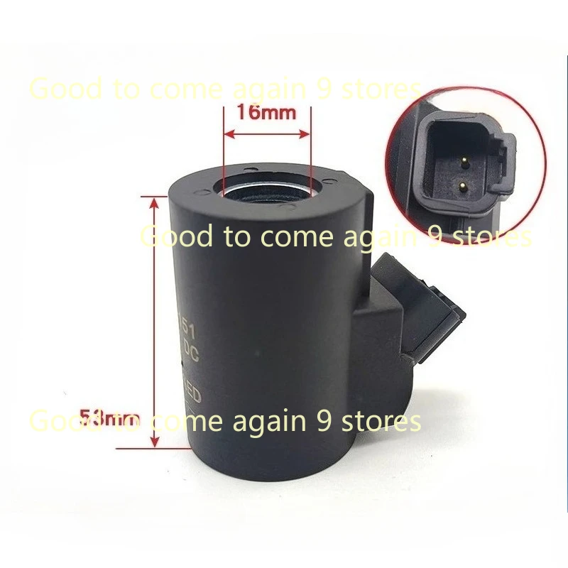 

High-quality Model Excavator 24V EC140/210/240/290/360BD 17W 27W Coil 16mm *53mm Solenoid Valve for Liebherr