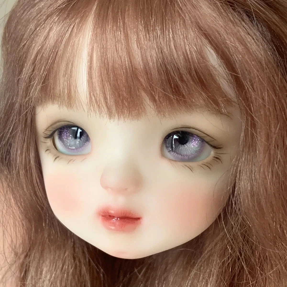 Bjd boneca olhos são adequados para 1/3 1/4 1/6 tamanho olhos para brinquedos bonito gesso real-vida vento olho padrão boneca acessórios