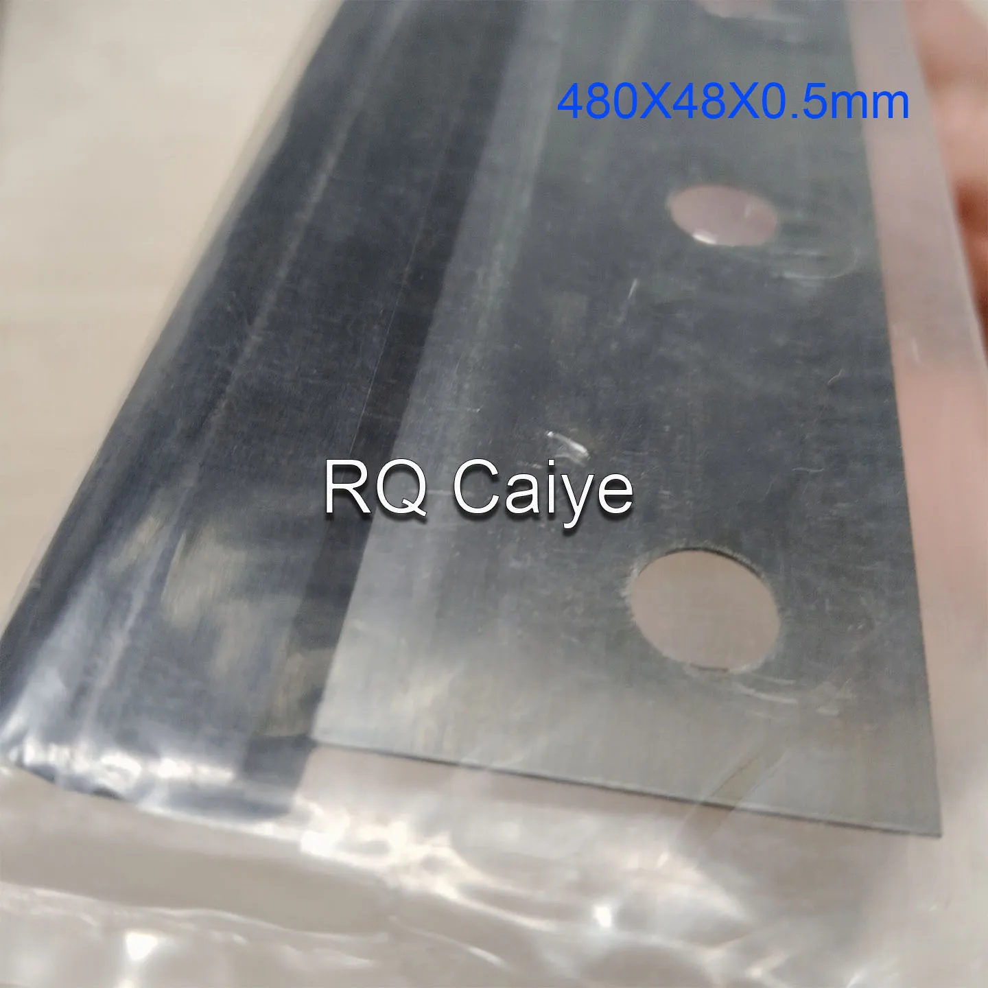 5Pieces Wash Up Blades 480X48X0.5mm With 13 Holes For Hamada 47 Printing Machine Parts