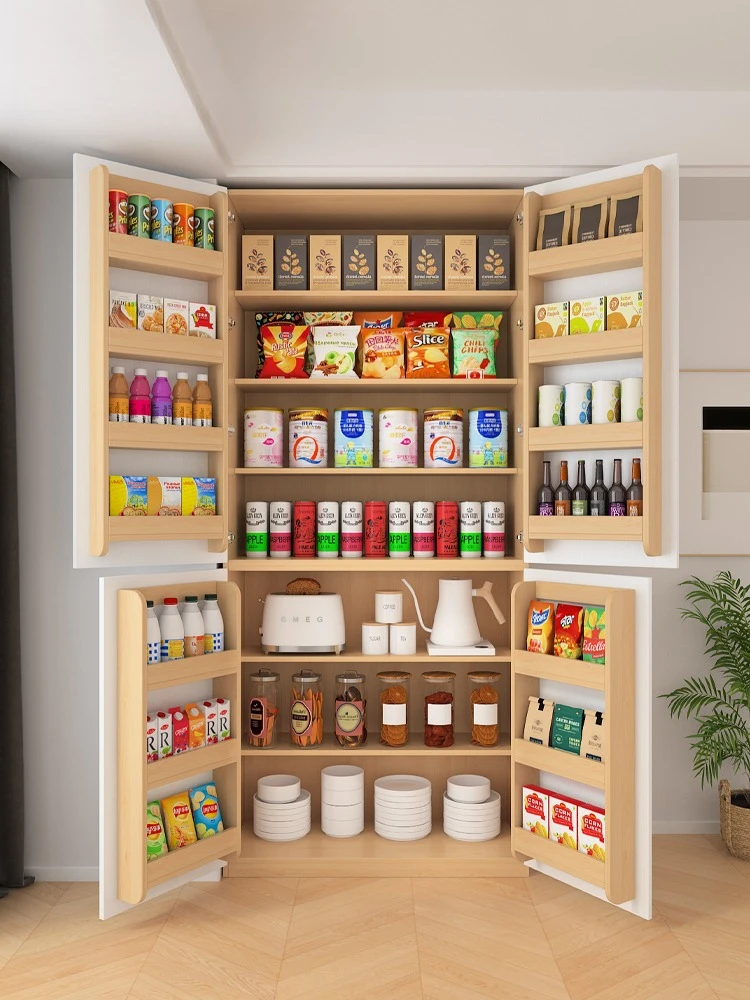 

Simple and large-capacity storage, snack storage cabinet, dining side cabinet, room high cabinet, multi-functional cabin