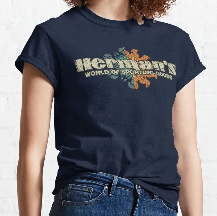 Herman'S World Of Sporting Goods 1916 Classic  Unisex summer T-shirt Cotton fashion couple clothes