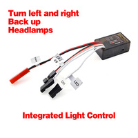 DumboRC 10A Brushed ESC 2s/3s 12V Dual Way Speed Controller Brake LED Control for RC Vehicle Car Boat Tank Airplane Drone