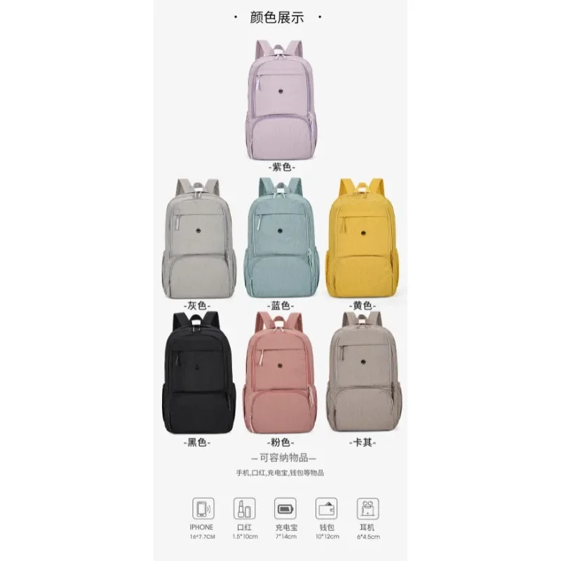 Grande capacidade à prova dwaterproof água oxford mochila cor sólida zip mochila casual 2025 venda quente sacos para meninas e meninos