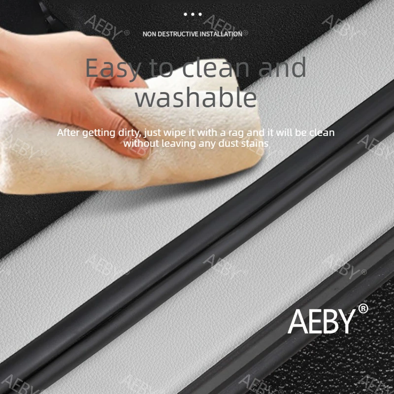 For BYD Seal U DM-i 2020-2025 Car Sill Plate,Door Sill Guard,Car Sill Cover,Scuff Plate,Door Edge Protector,car rear guard