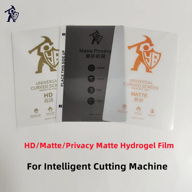 50pcs Matte/HD/Anti Blueray/Privacy Matte Flexible Hydrogel Film For Mobile Phone Screen Protective Film for Cutting Machine