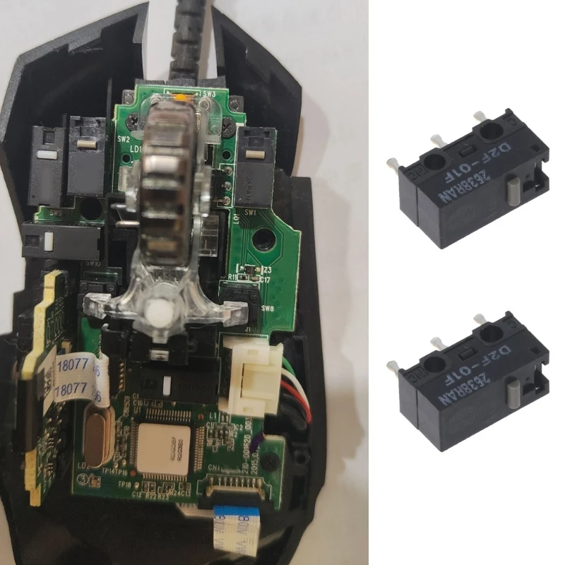

High Precisions D2F-01F 0.7N Mouse Microswitch 20M Clicks For G502 GPW Mosue 896C