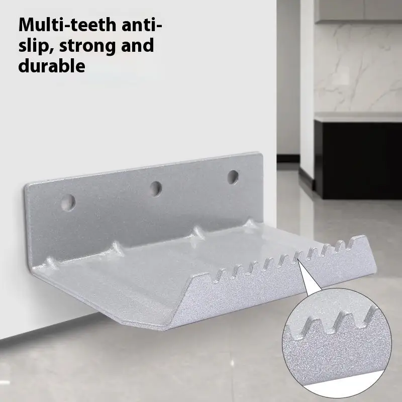 فتاحة باب من الفولاذ المقاوم للصدأ بدون لمس، مقبض دواسة القدم بدون استخدام اليدين، تجنب الاتصال، ملحقات الأجهزة المعدنية