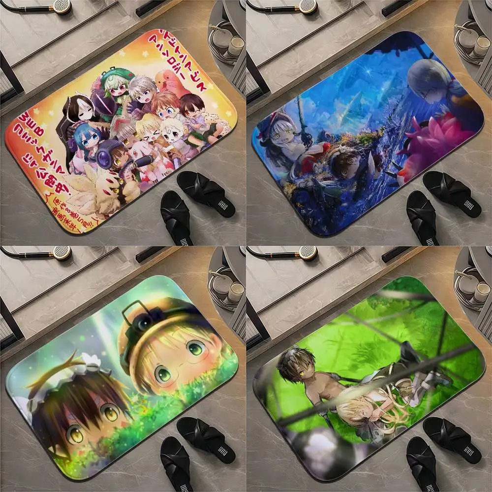 

Cute Riko Made In Abyss Floor Mat Printed Large Carpets Room And Bedroom Carpets Bathroom Anti Slip Door MATS Small Carpets