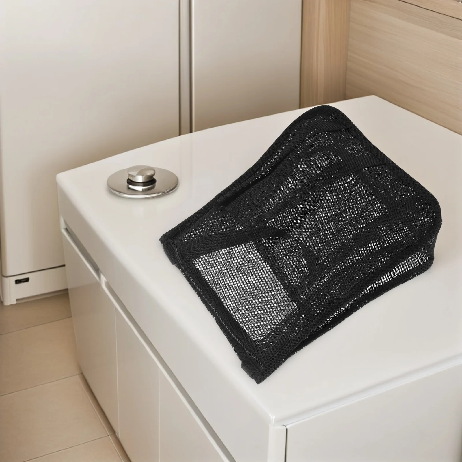 Mesh Shower Caddy Quick Dry Portable Shower Tote Hanging Bathroom Organizer Bag Travel Beach Gym Swimming Pool Toiletry Bag