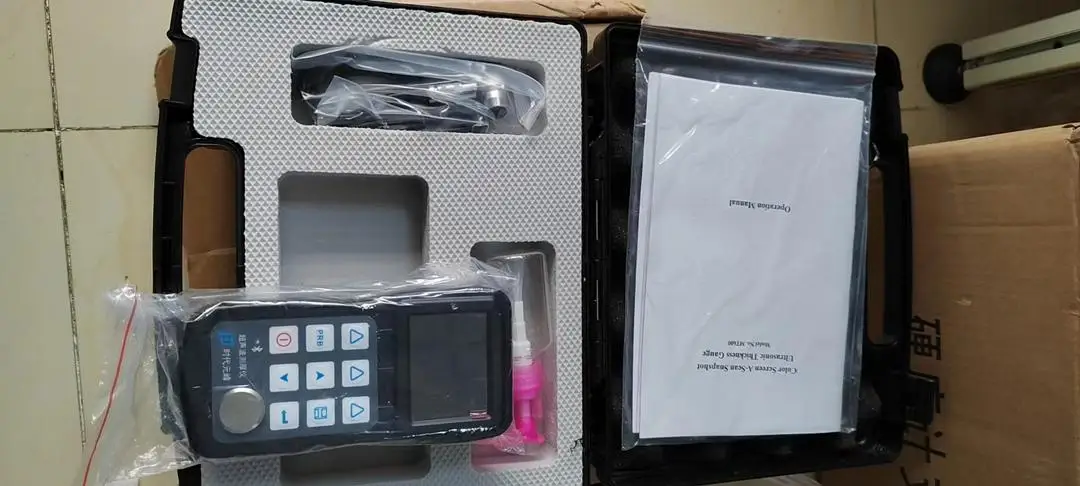 Mitech mt600 multi modo digital ultra-sônico medidor de espessura tester bluetooth usb comunicação