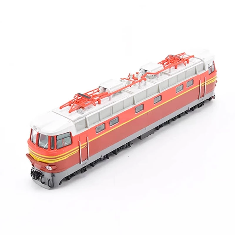 1/87 New Train Model JLKN009 Soviet Main Line Passenger Electric Locomotive CHS4 Rail Car Model Toy