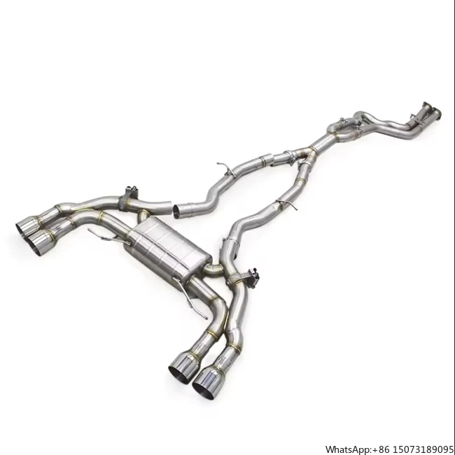 

For X4M X3M F97 F98 S58 3.0t Exhaust System Valvetronic Catback Exhaust Pipe with Exhaust Tip