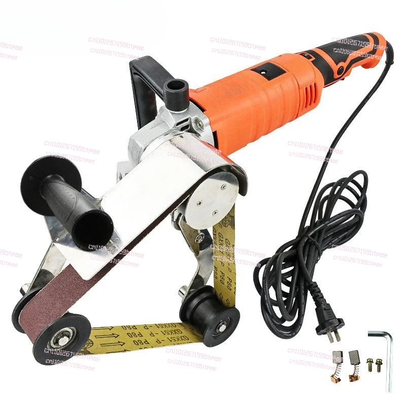 

DD40 electric round tube belt sander, pipe bending stainless steel wire drawing machine polishing machine, sander sander