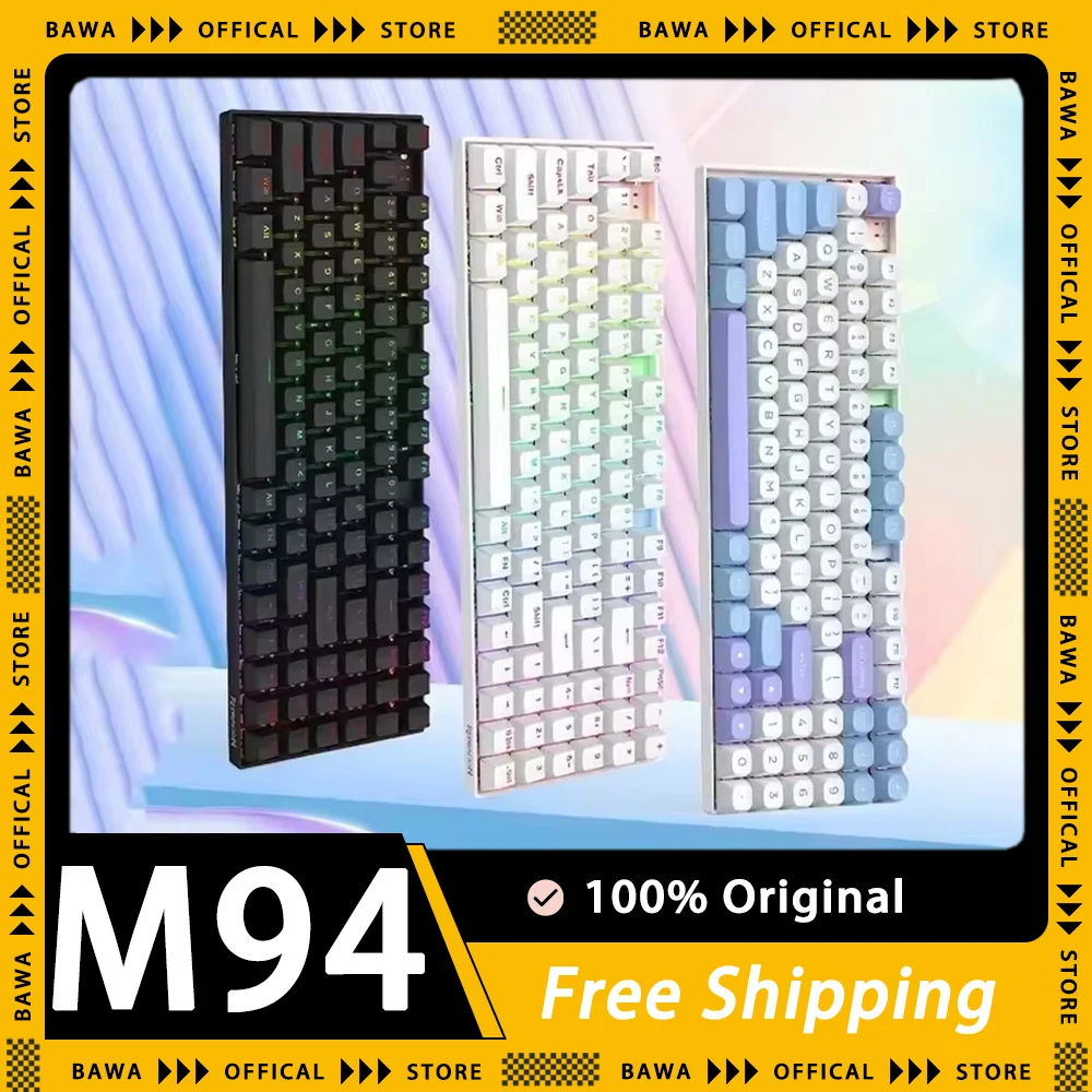 

Redragon M94 Magnetic Switch Mechanical Keyboard 8K Hz Wired Gaming Keyboard RT 0.1mm Gamer Keyboard RGB PC Accessories Gifts