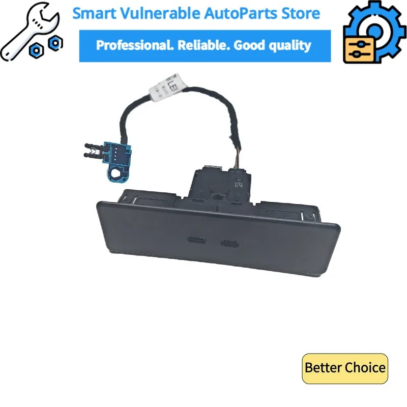 

A4486830600 Genuine Car Charger USB C Type-C Cable Dual Ports Fast Charging Adapter Kit For Mercedes Benz V Class Vito Metris