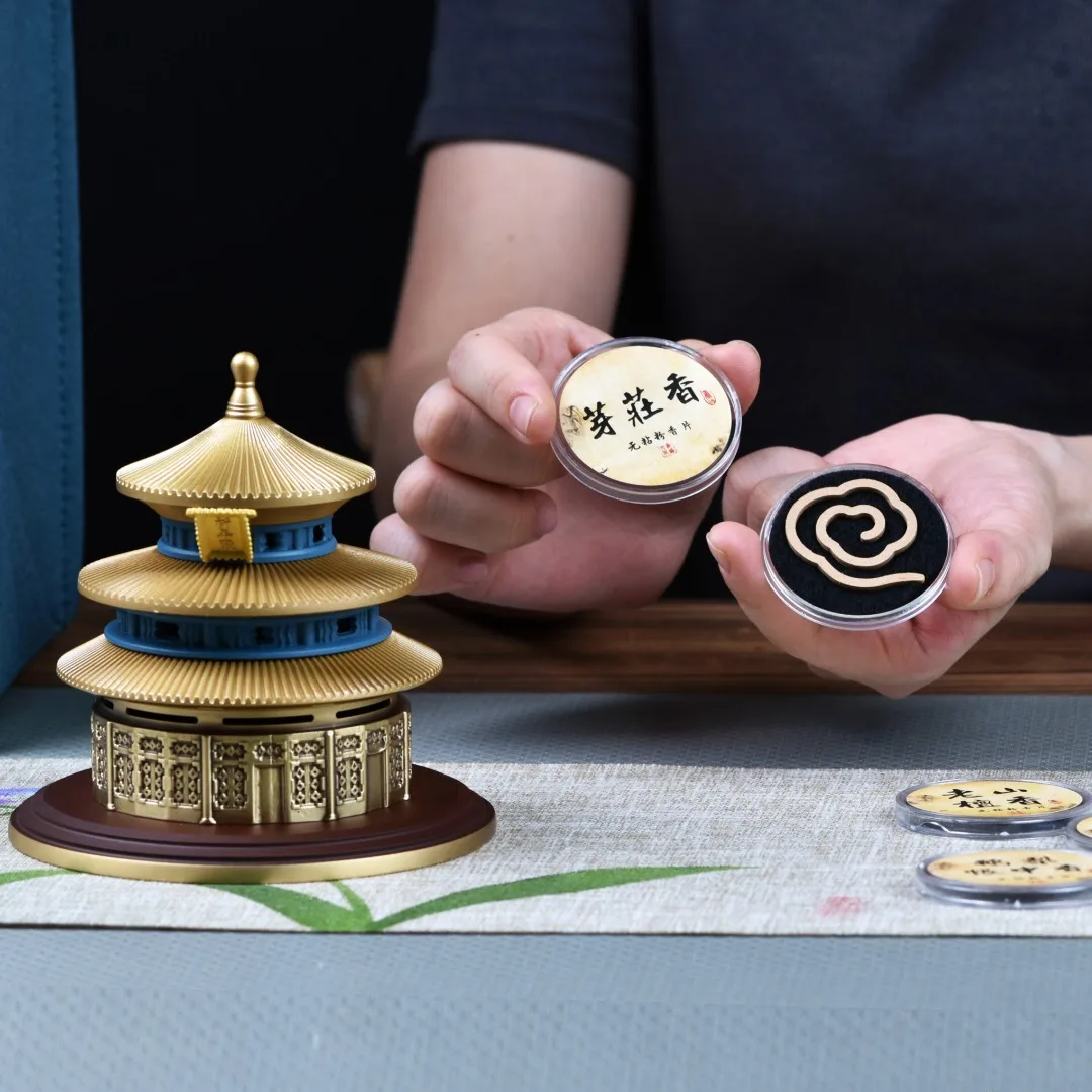 NEW  Incense Burner High-end Gift Box Creative Detachable Indoor Ornament Incense Burner Chinese Style